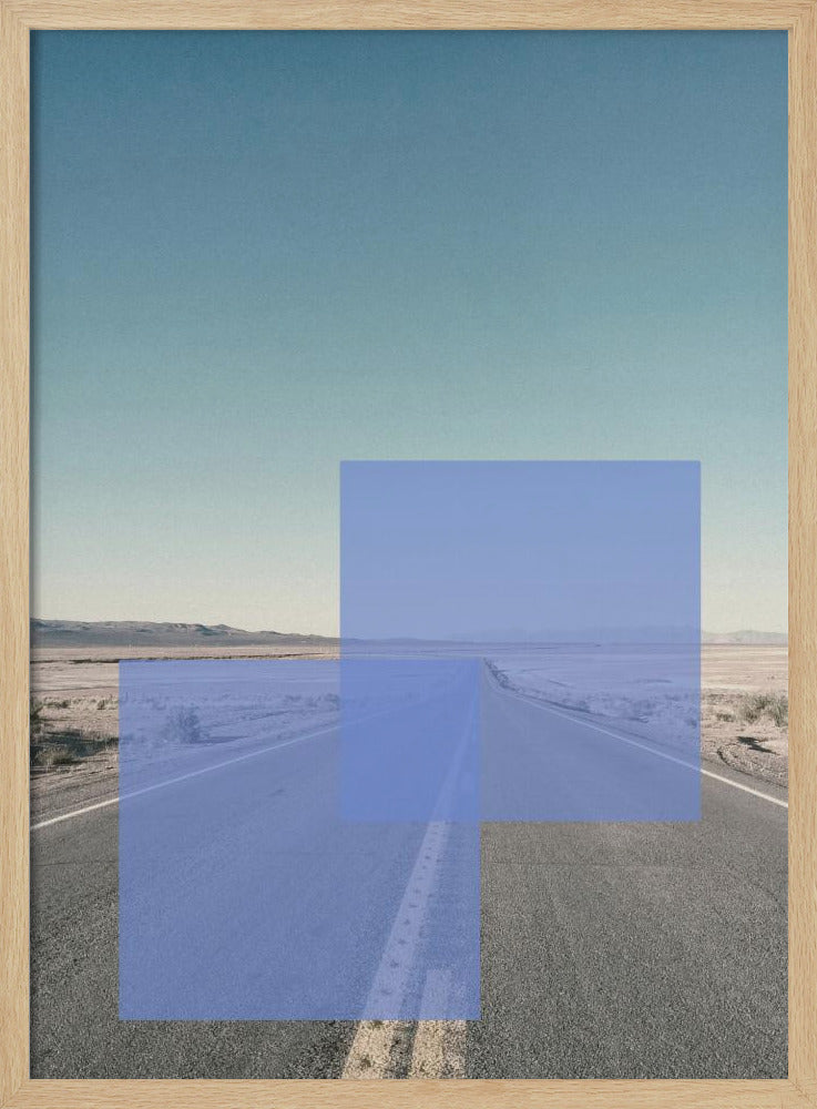 Wüstenhorizontblöcke | Poster