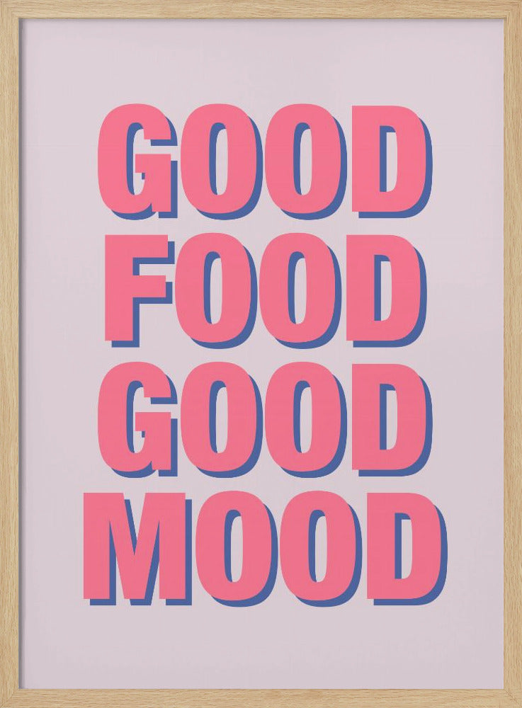 Positive Vibes Mahlzeit | Poster