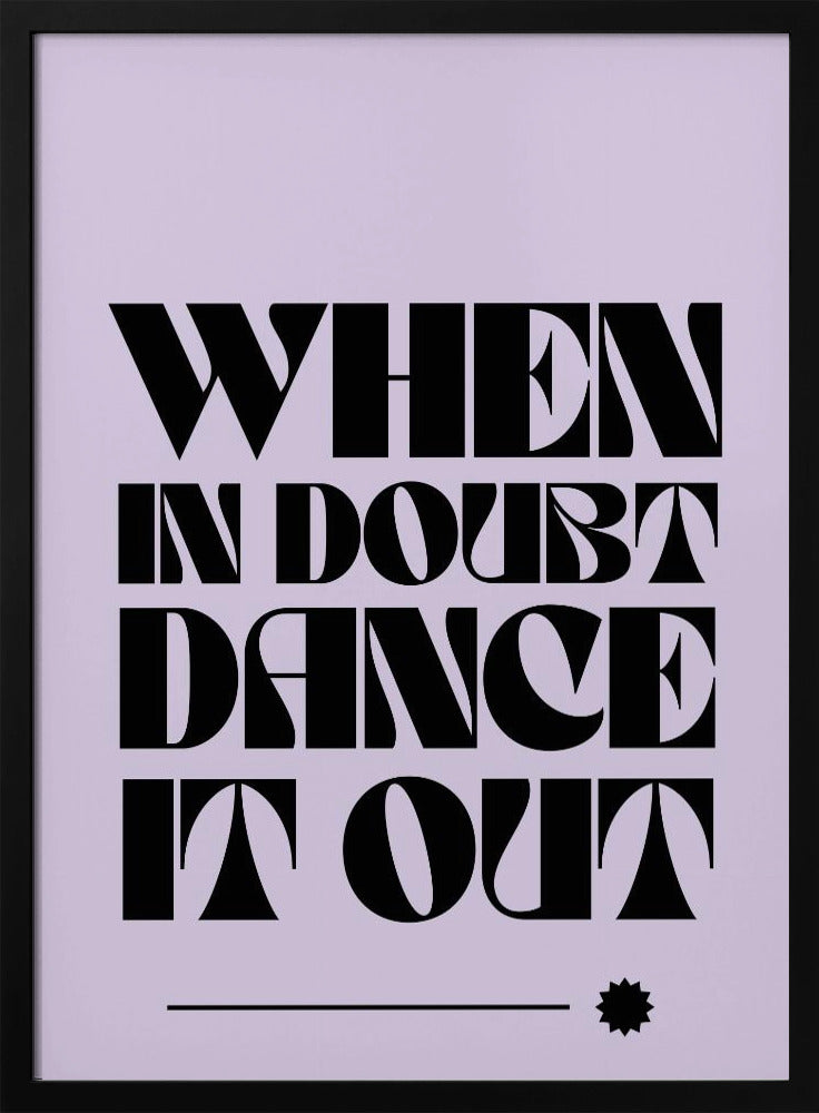 Dance Away Doubts | Poster