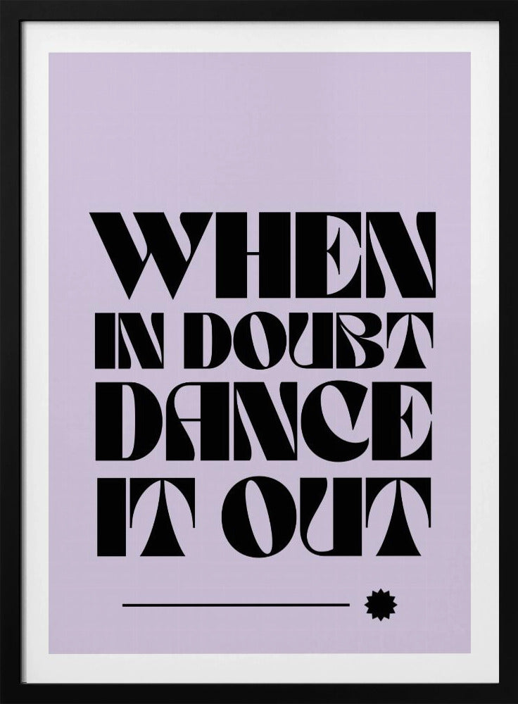 Dance Away Doubts | Poster