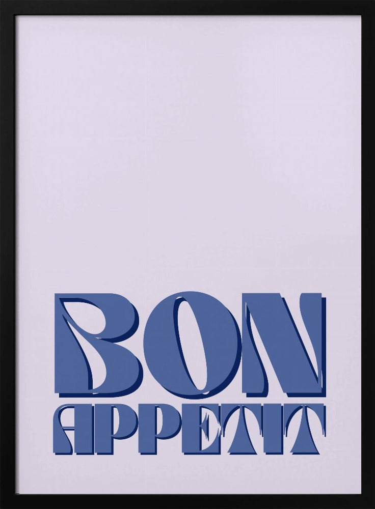 Schickes Speisevergnügen | Poster