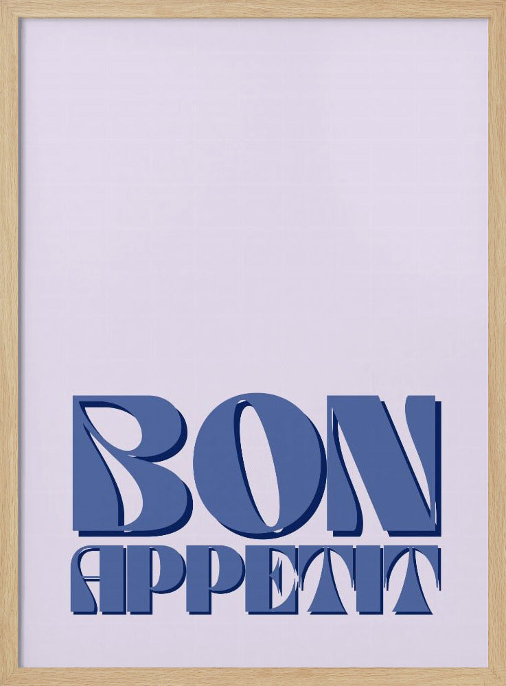 Schickes Speisevergnügen | Poster