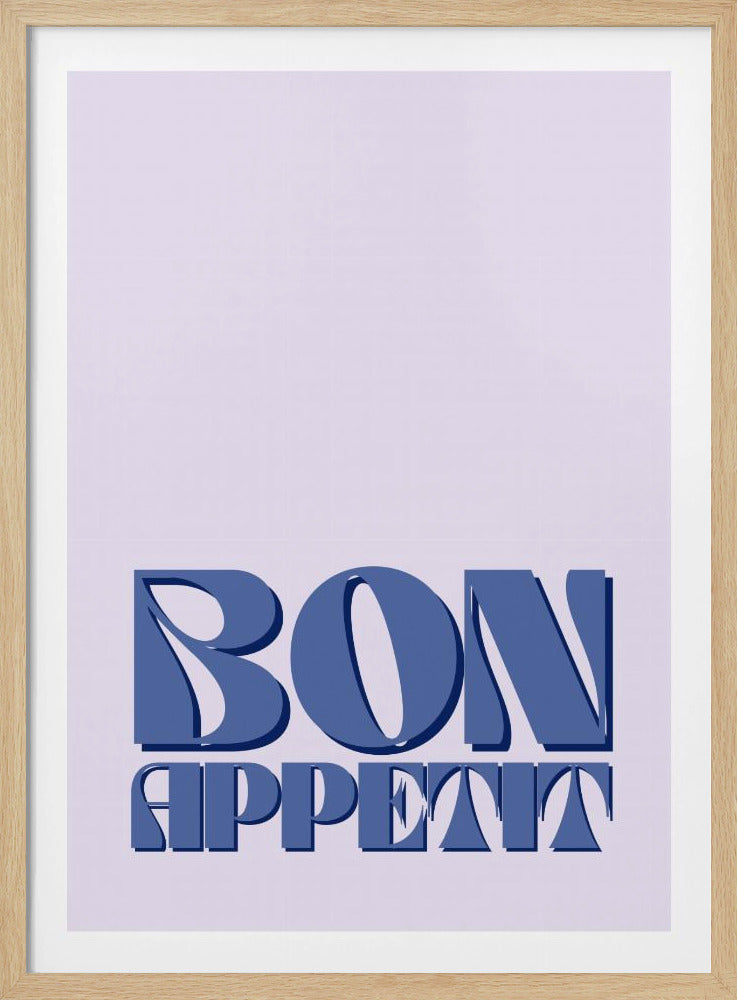 Schickes Speisevergnügen | Poster