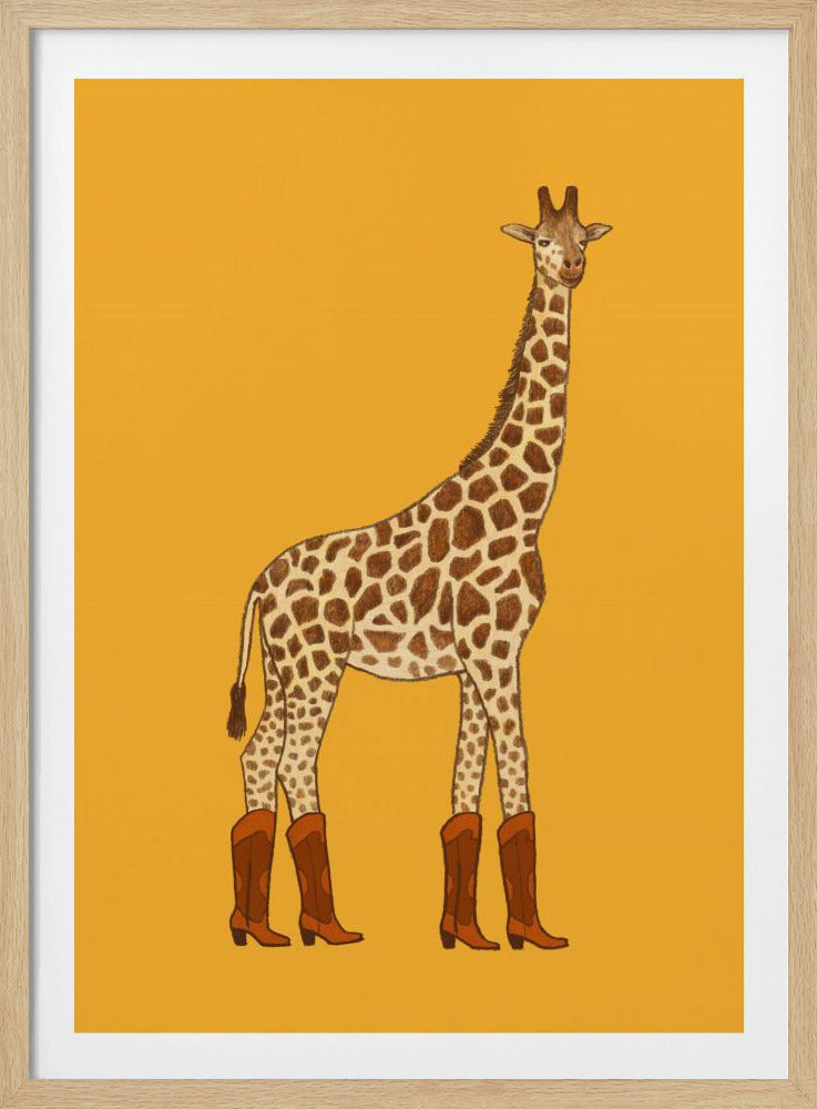 Jolene, die Cowgirl-Giraffe | Poster