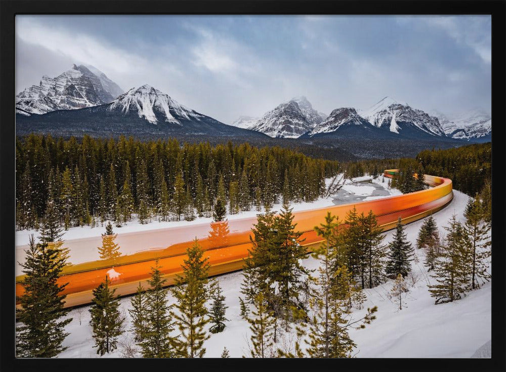 Morant's Curve im Winter | Poster
