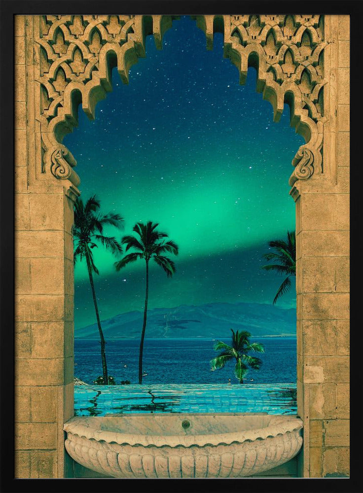 Portal in die Nacht | Poster