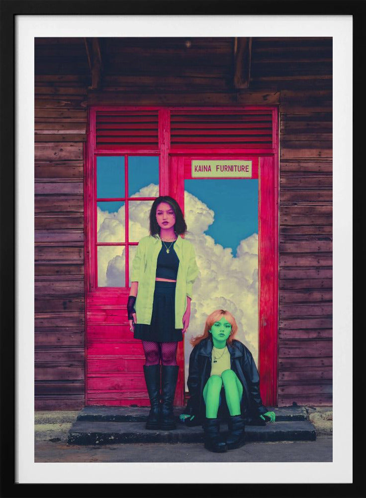Rosa & Grün | Poster