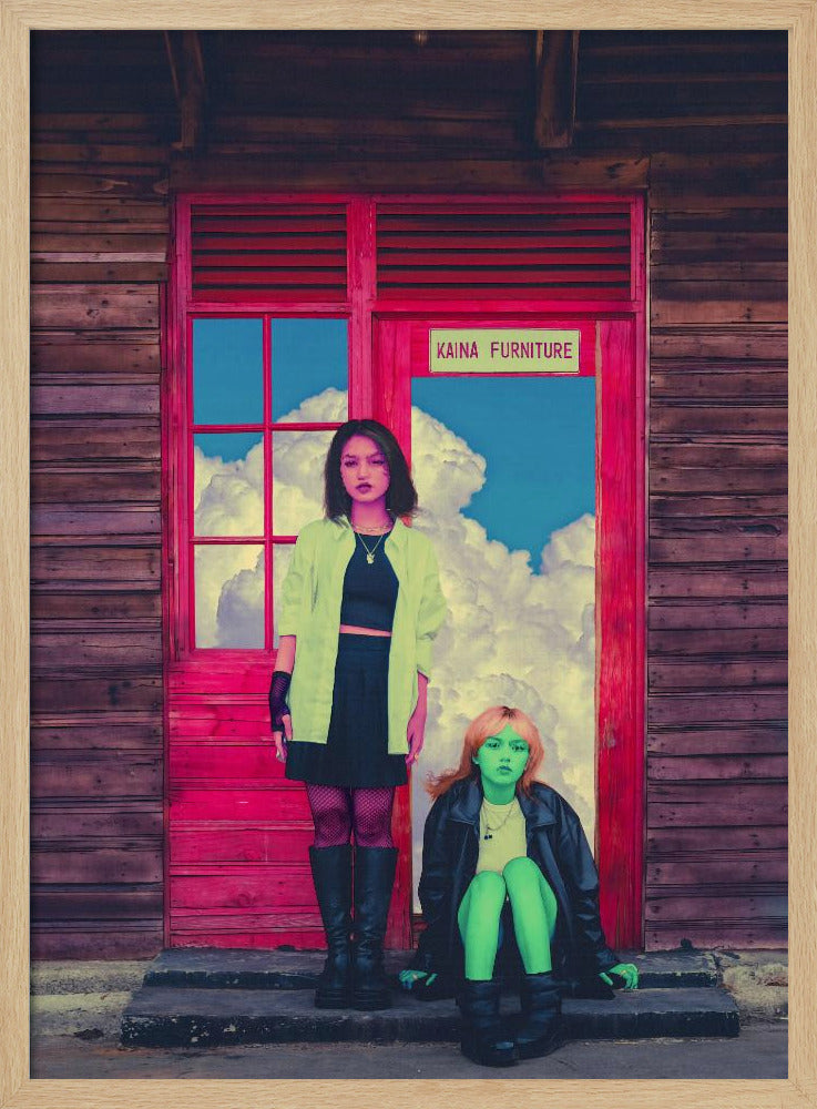 Rosa & Grün | Poster