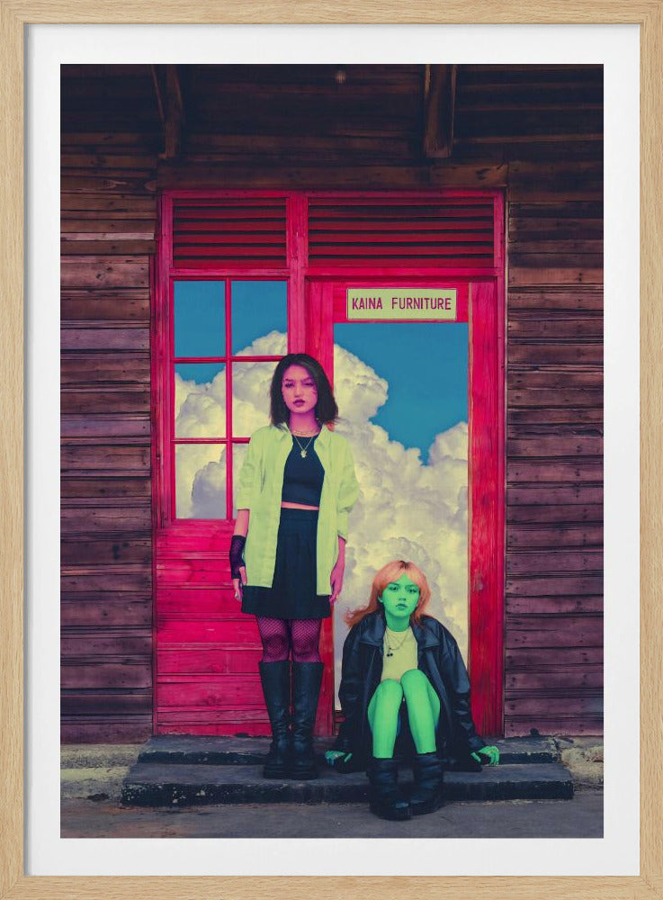 Rosa & Grün | Poster