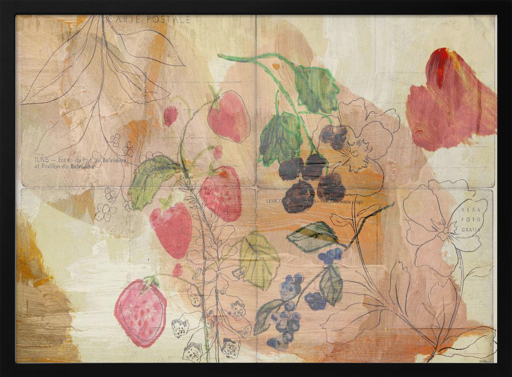 Obstpostkarten | Poster