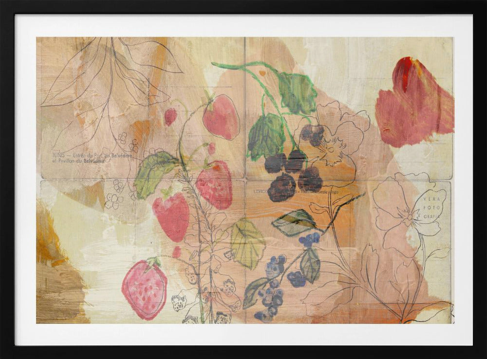 Obstpostkarten | Poster