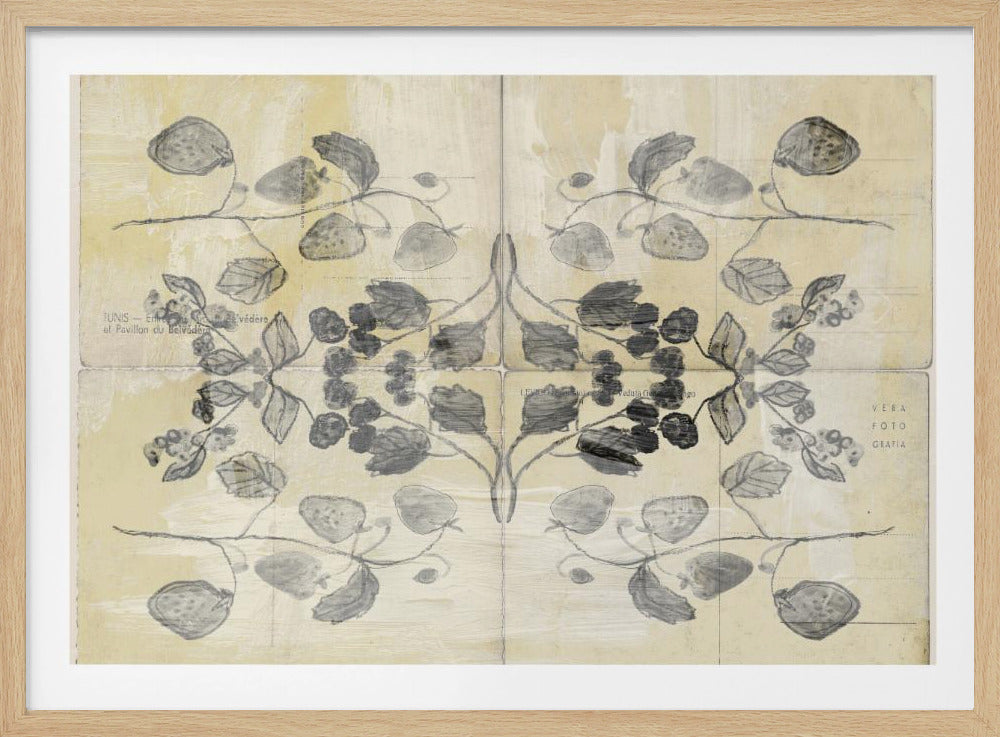 Vintage Beeren | Poster
