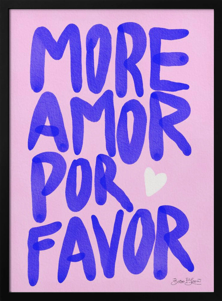 Mehr Amor Por Favor | Poster
