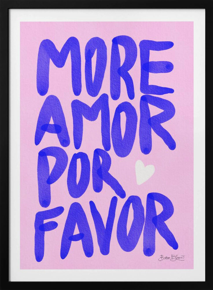 Mehr Amor Por Favor | Poster
