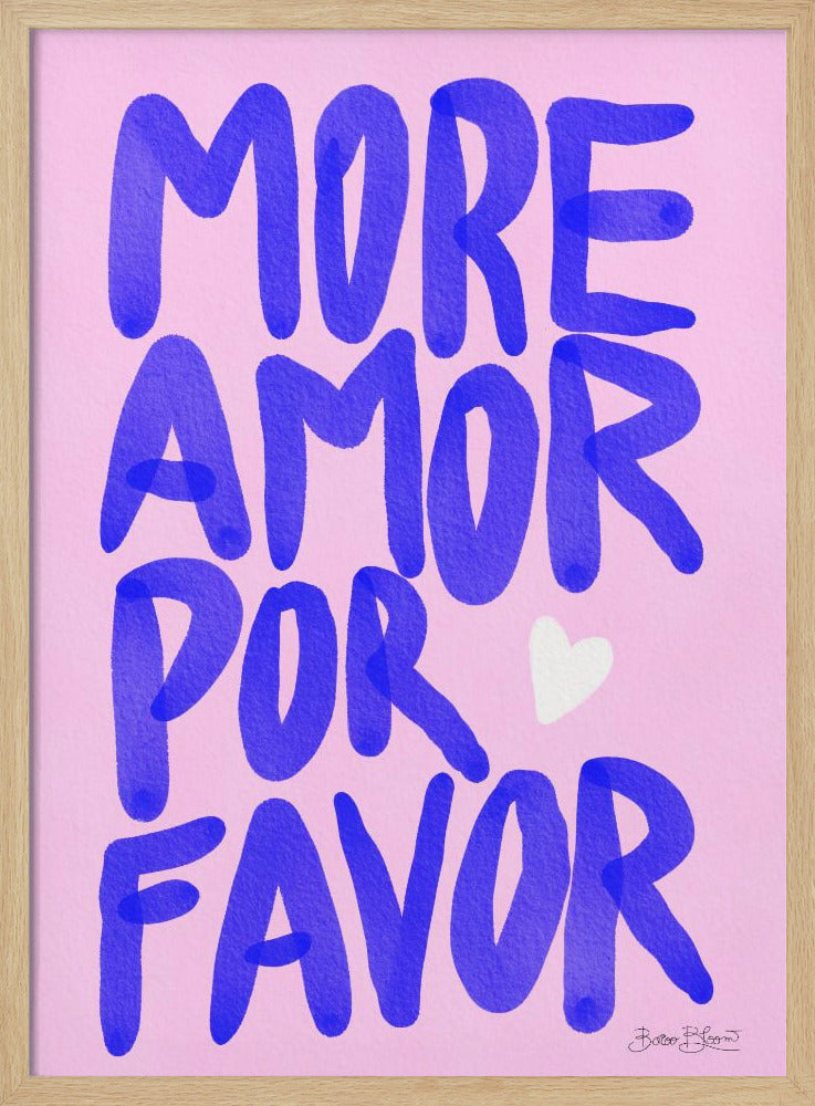 Mehr Amor Por Favor | Poster