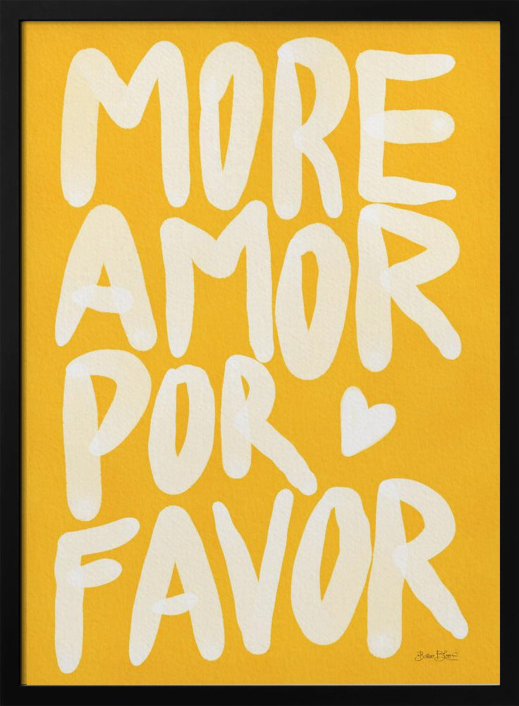 Mehr Amor Por Favor | Poster