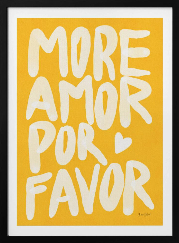 Mehr Amor Por Favor | Poster