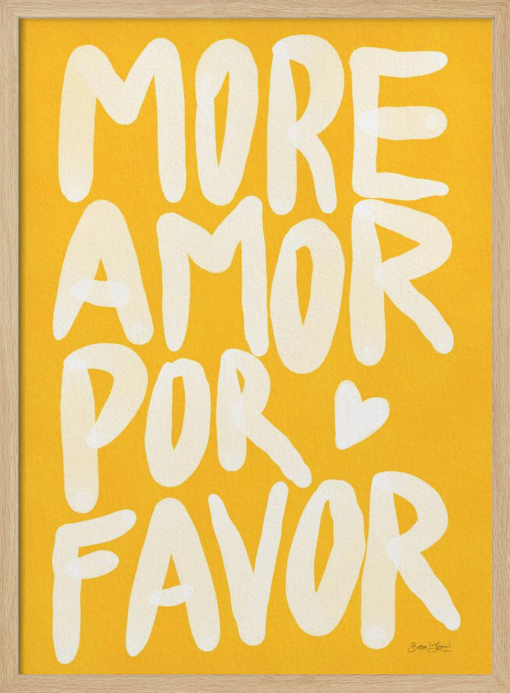 Mehr Amor Por Favor | Poster