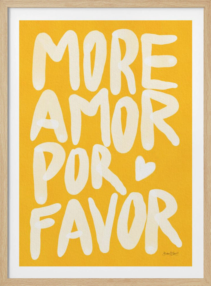 Mehr Amor Por Favor | Poster