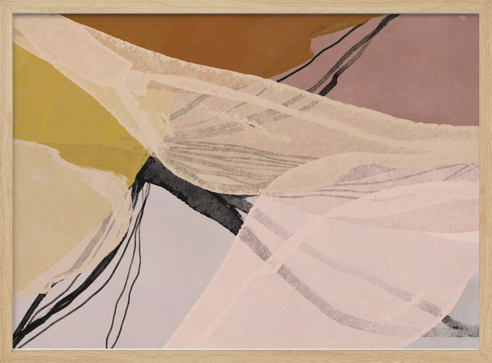 Florale Schichten | Poster