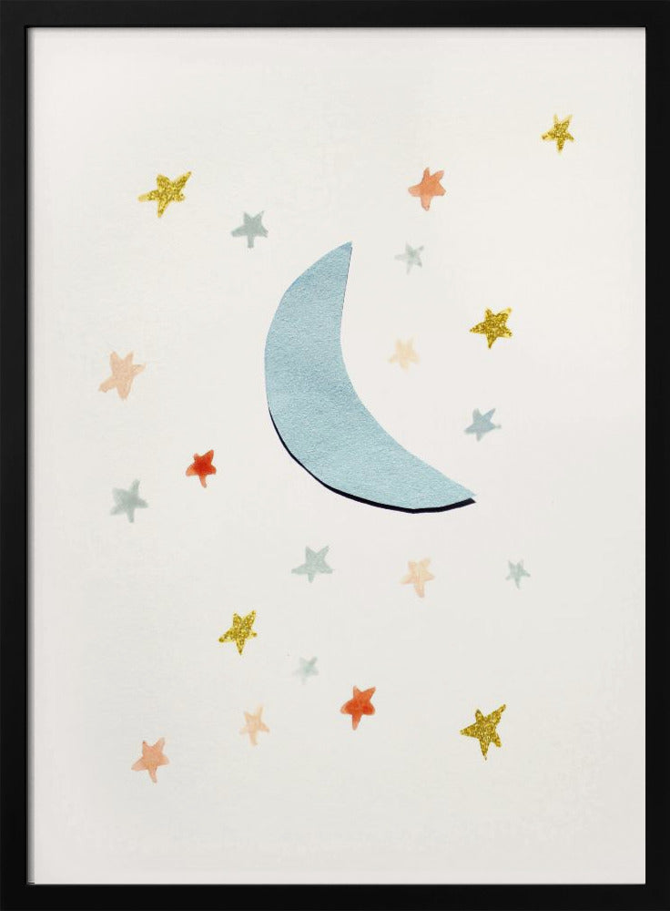 Mond & Sterne | Poster