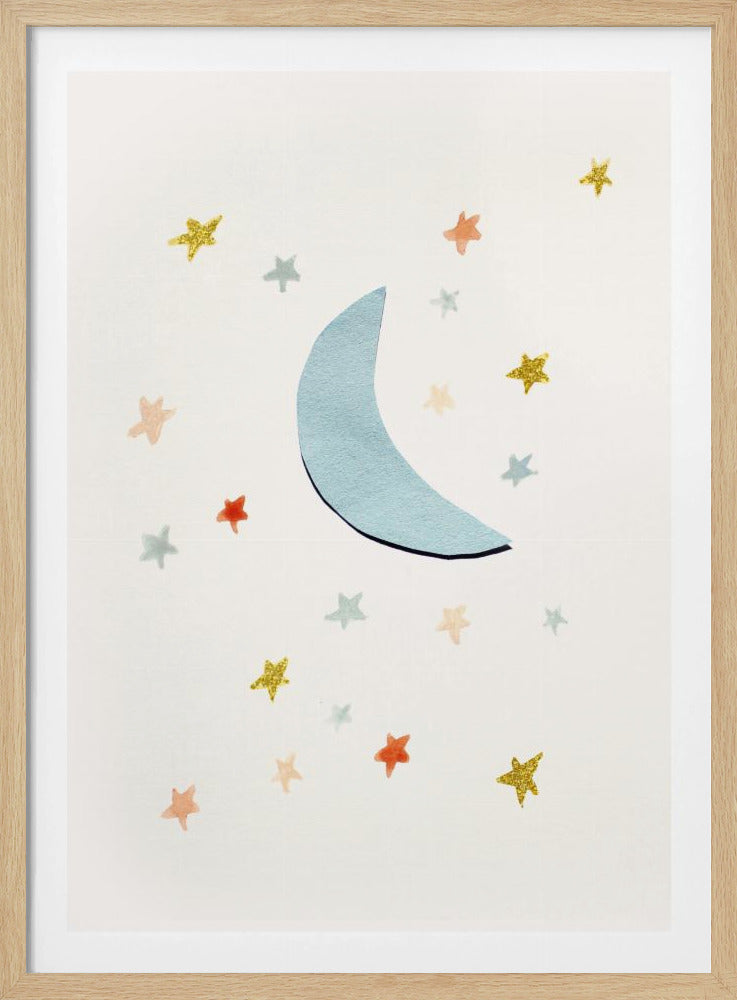 Mond & Sterne | Poster