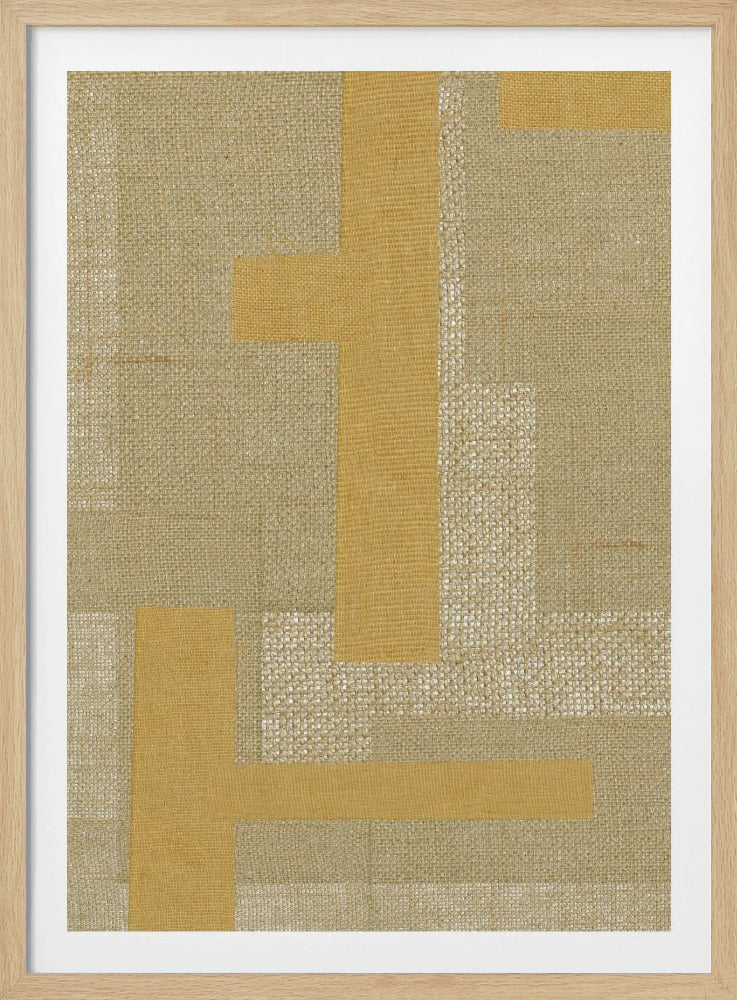 Strukturierte Harmonie | Poster