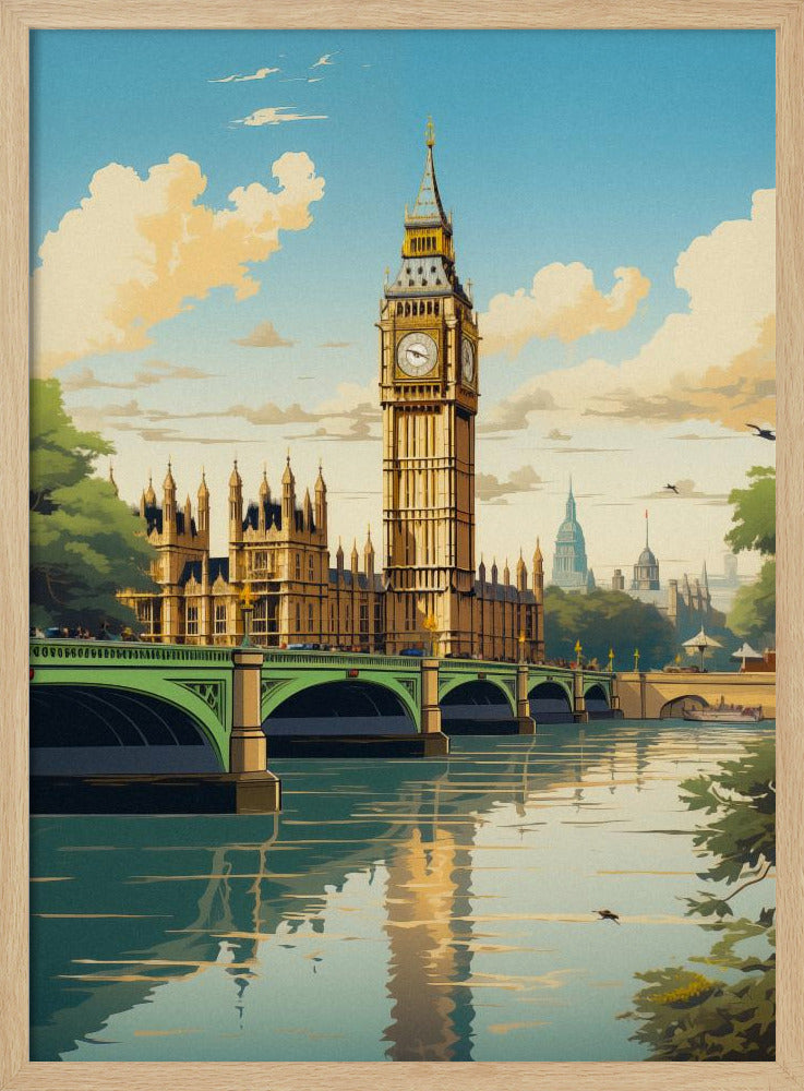 Ansicht von London | Poster