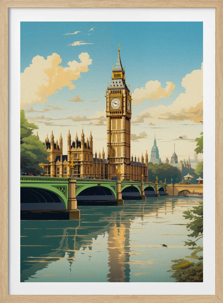 Ansicht von London | Poster