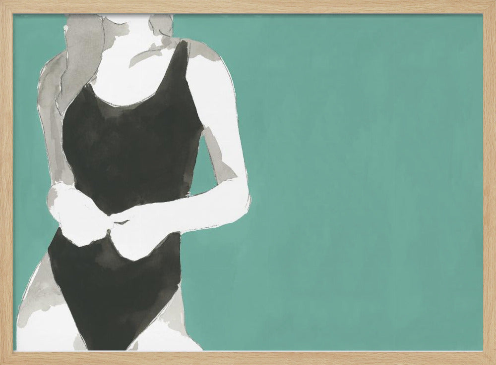 Schwimmen Nr. 1 | Poster
