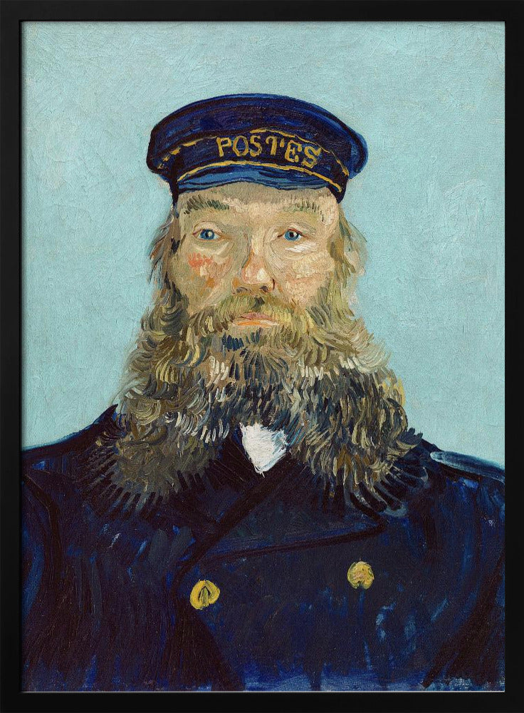 Porträt des Postboten Roulin von Vincent Van Gogh (1888) | Poster
