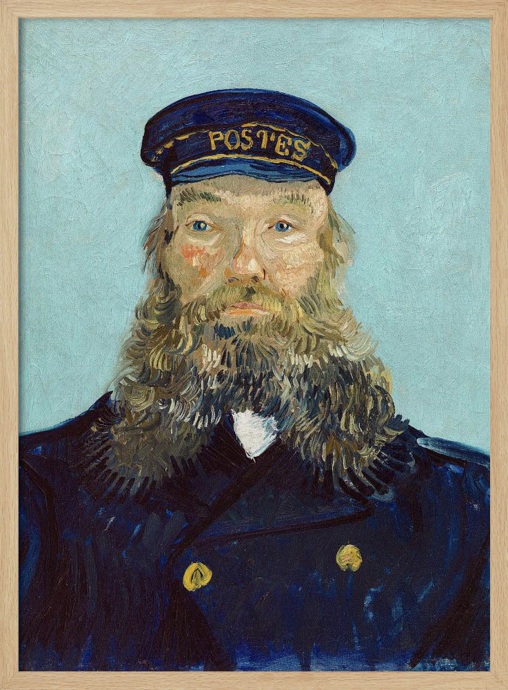 Porträt des Postboten Roulin von Vincent Van Gogh (1888) | Poster