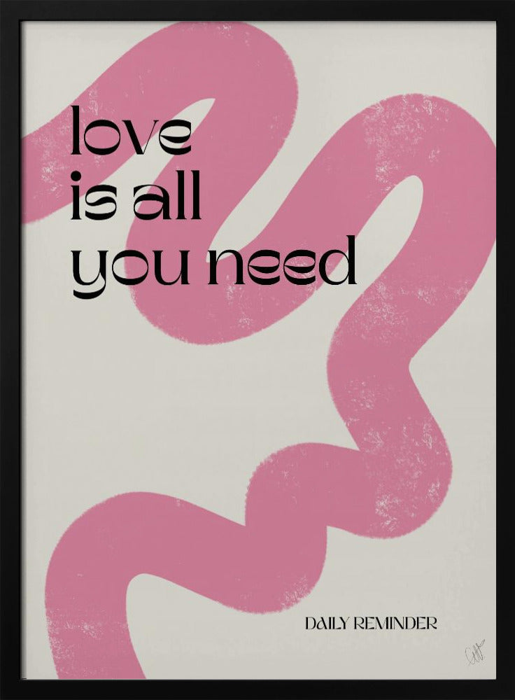 Liebe ist alles, was du brauchst | Poster