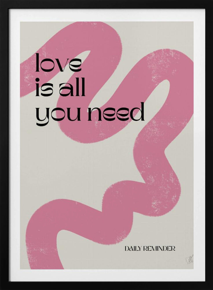 Liebe ist alles, was du brauchst | Poster