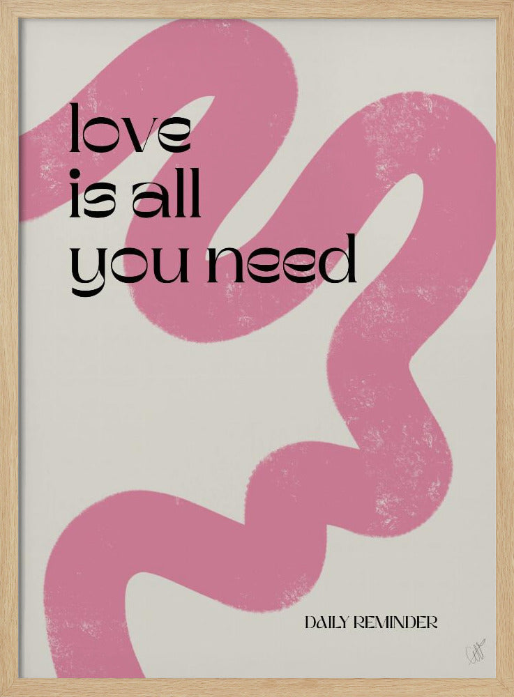 Liebe ist alles, was du brauchst | Poster
