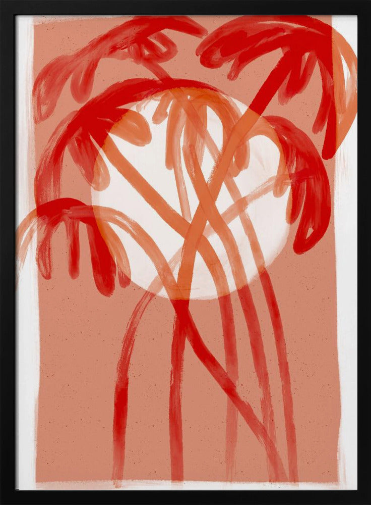 Purpurrote Palmen | Poster
