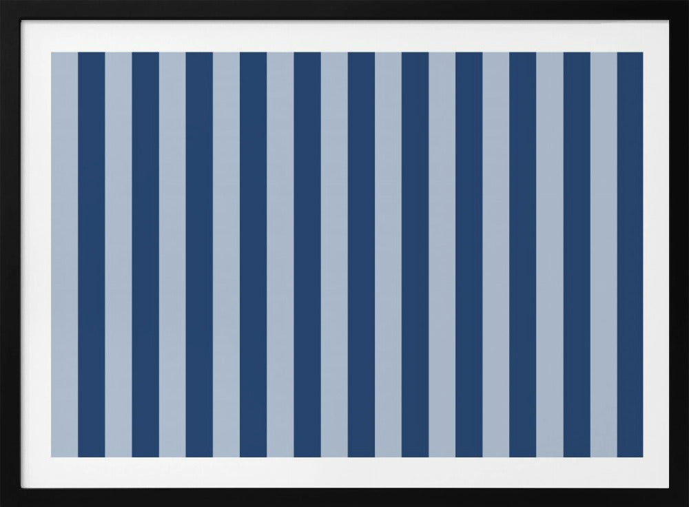 Blaue Streifen | Poster