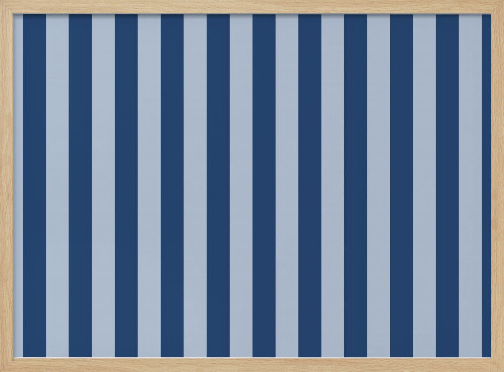 Blaue Streifen | Poster