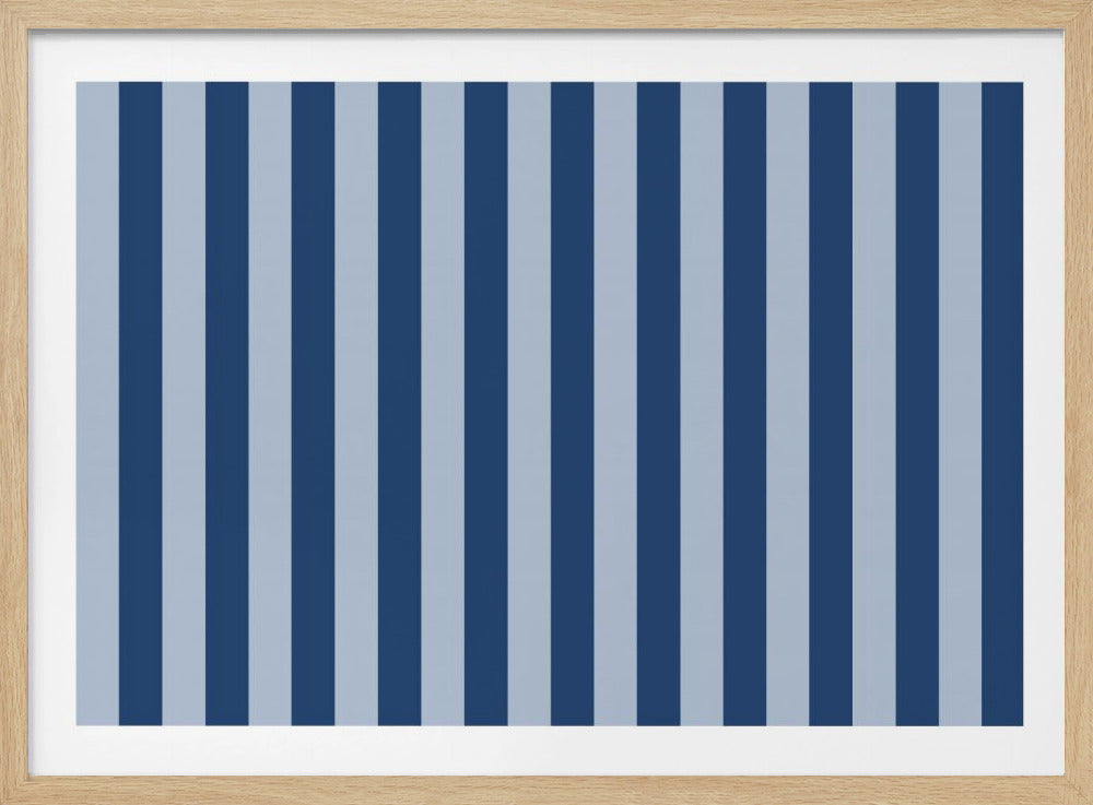 Blaue Streifen | Poster