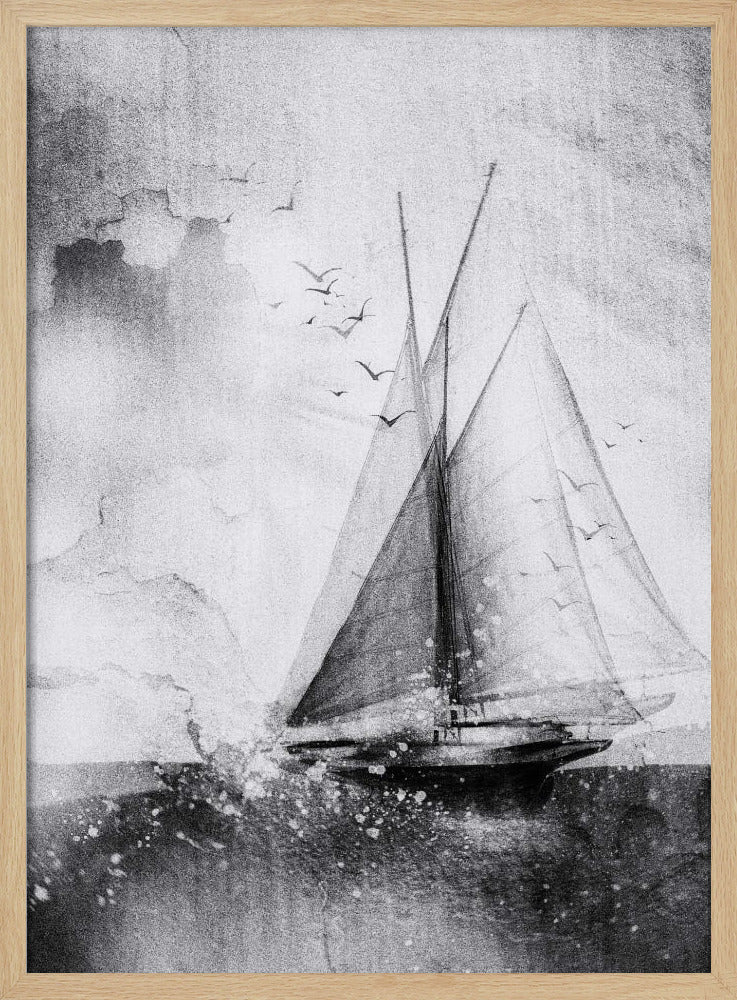 Ich segle | Poster