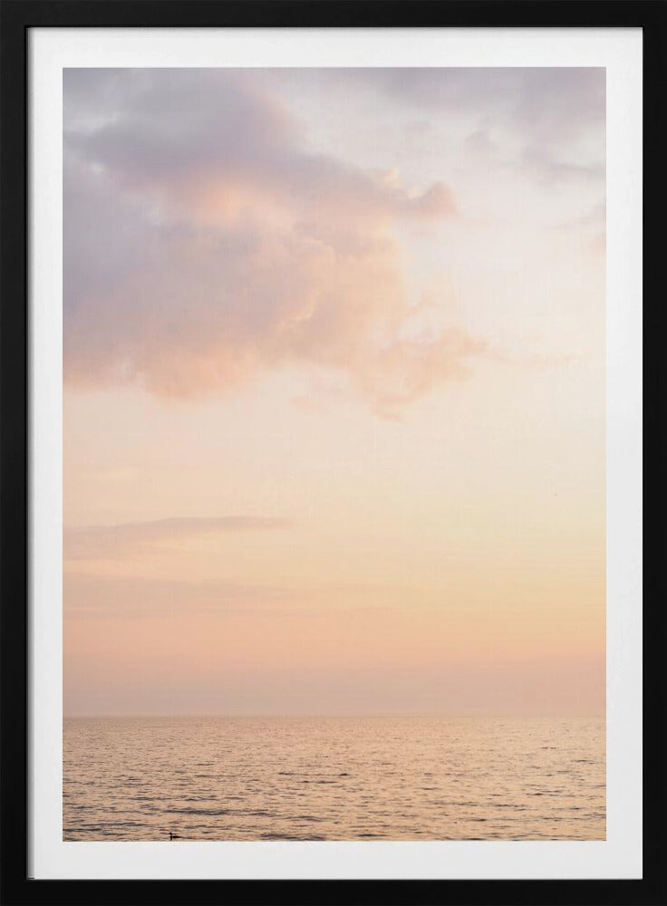 Pastellfarbener Sonnenuntergang | Poster