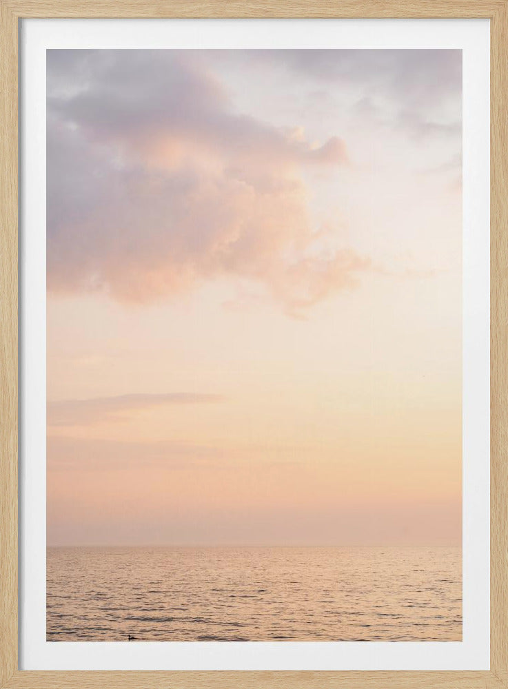 Pastellfarbener Sonnenuntergang | Poster