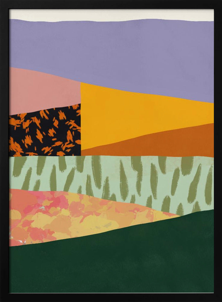 Geometric Patterns with Organic Forms | Poster