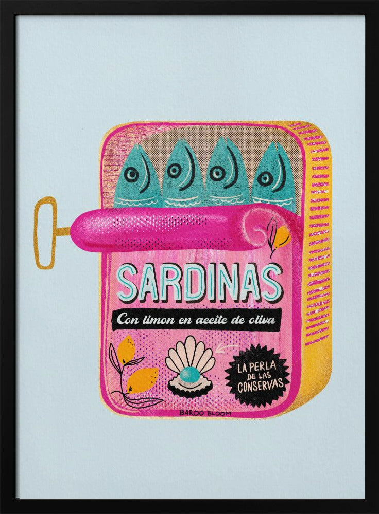 Sardinendose | Poster
