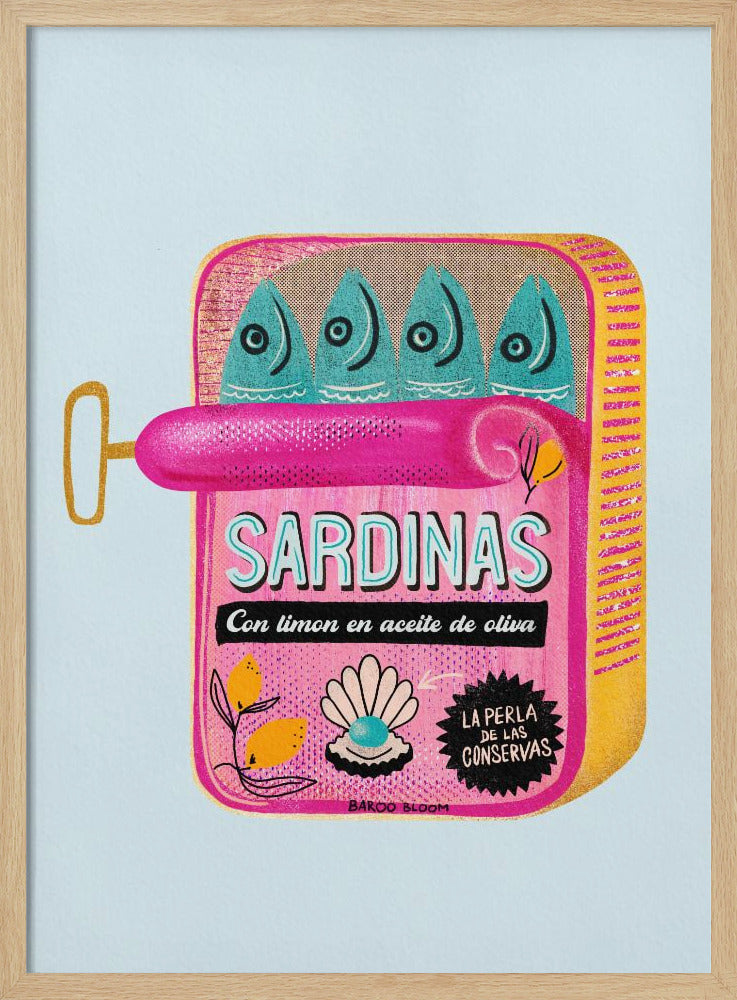 Sardinendose | Poster