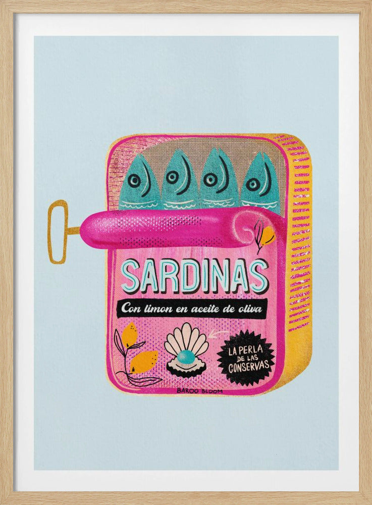Sardinendose | Poster