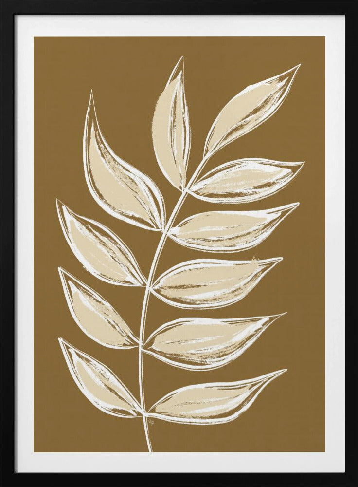 Braune Blätter | Poster