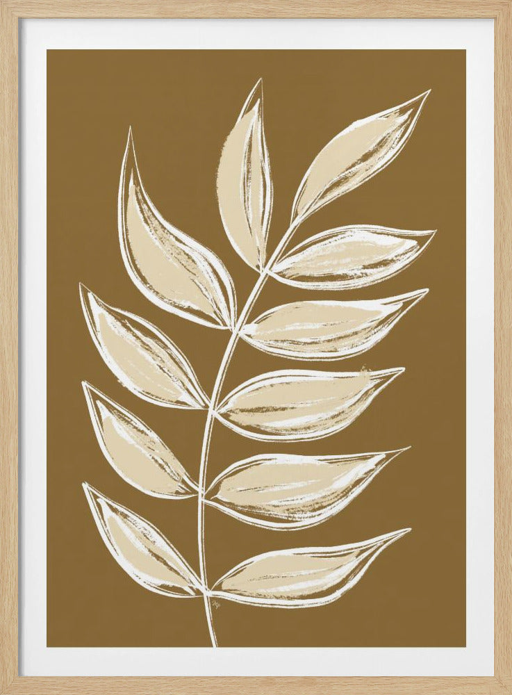 Braune Blätter | Poster