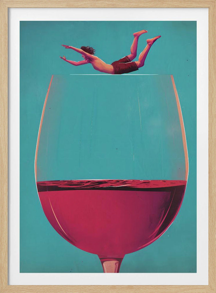 Weintauchgang | Poster