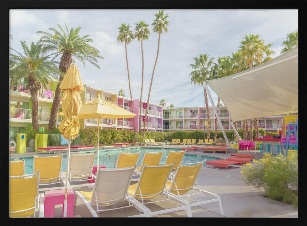 Am Pool des Saguaro Hotels – Palm Springs | Poster